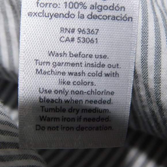 Oshkosh B'gosh Baby Boys 6-9 Months Tan  Stripe Lined Overalls with Roll Up Cuff - Picture 3 of 14